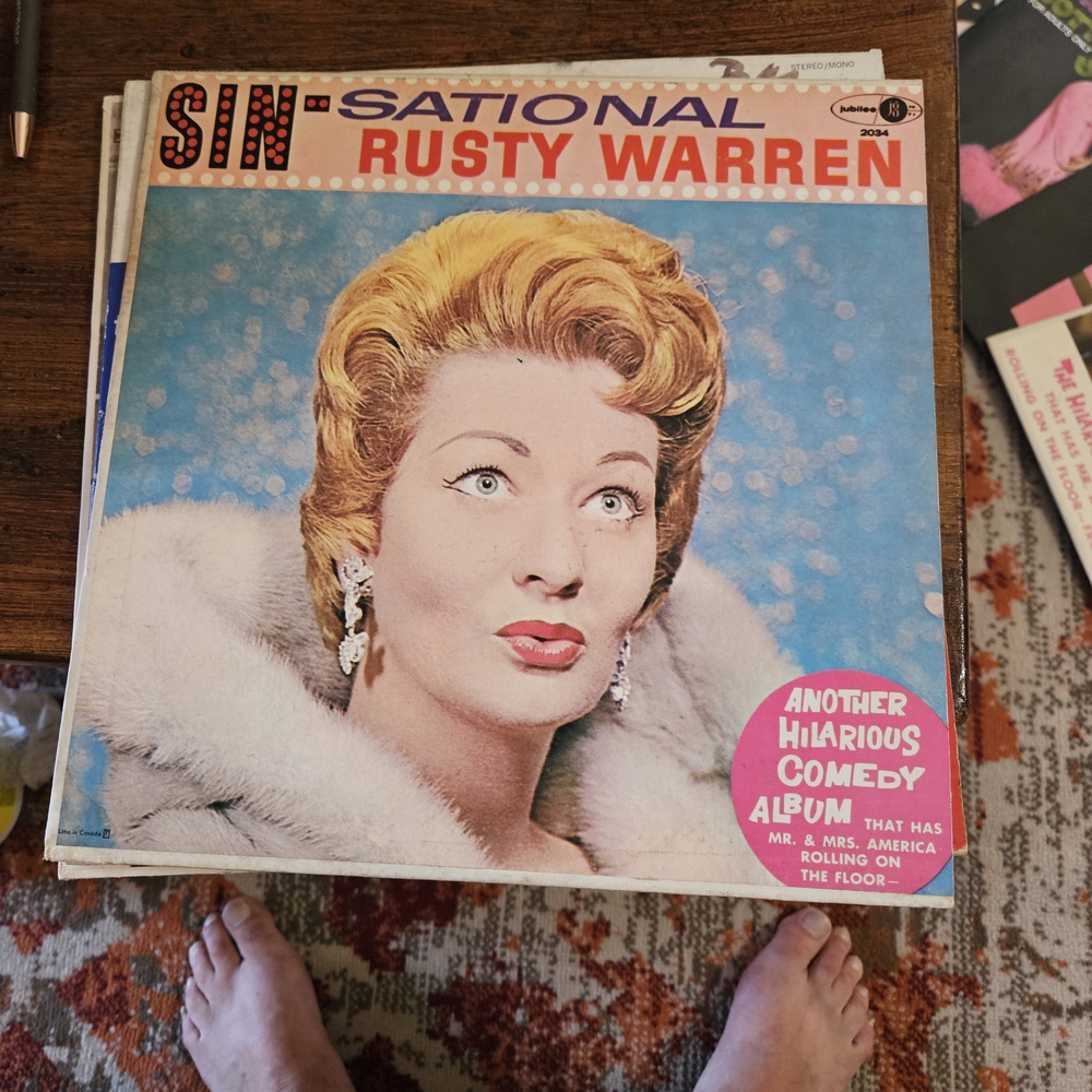 Sin-Sational Rusty Warren Comedy Album Collection